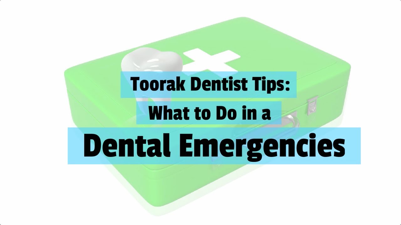 Toorak Dentist Tips: What to Do in a Dental Emergency