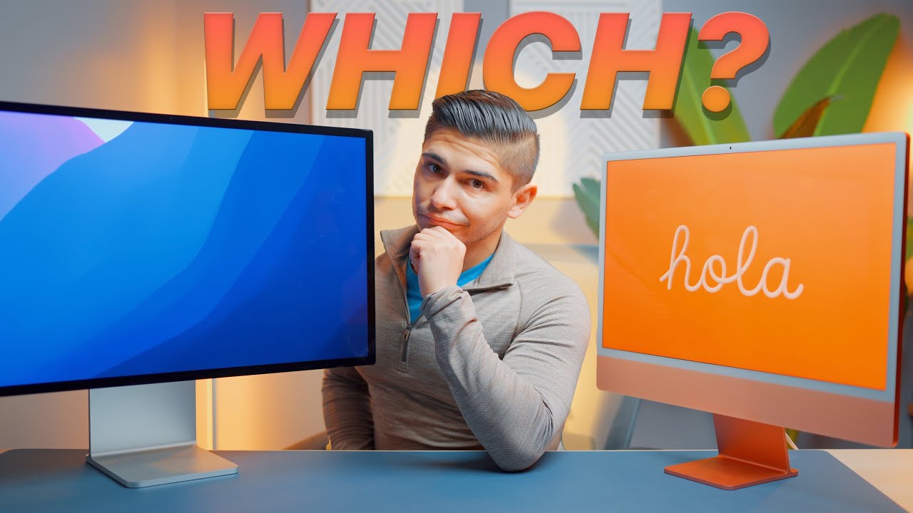 Apple Studio Display или 24-дюймовый iMac M1?! | Что подойдет именно ВАМ?