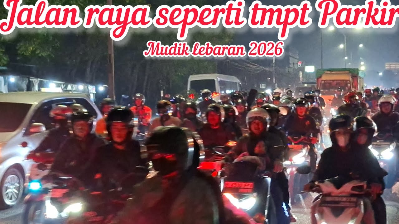 Puncak mudik 2026 Klari Macet Parah  tgl 18 maret Karawang
