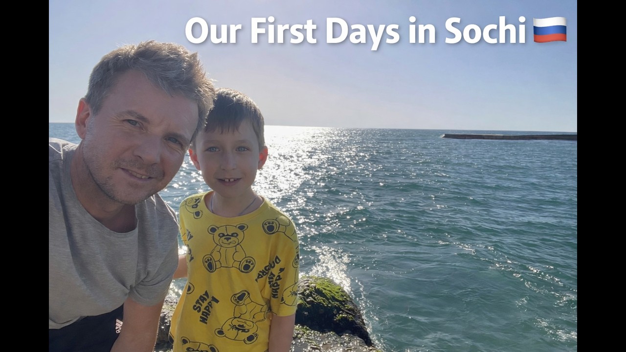Our First Days in Sochi 🇷🇺 | Жизнь у Чёрного моря