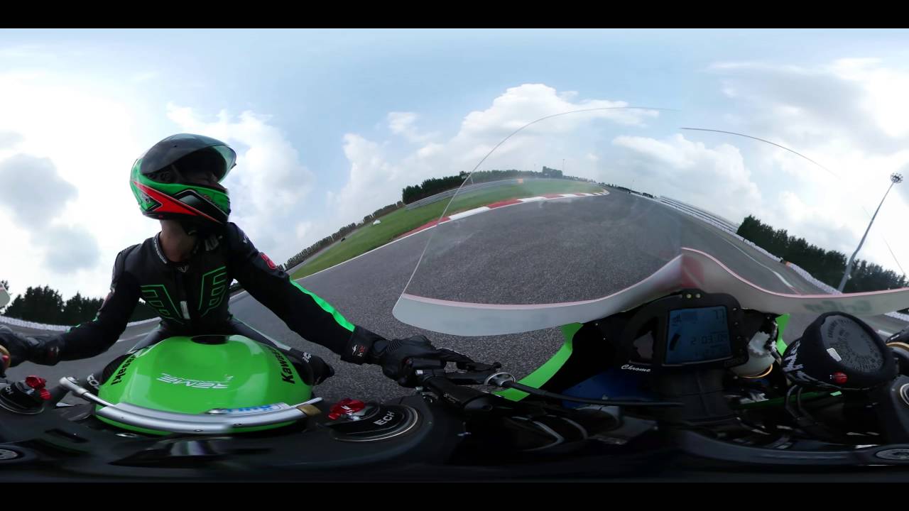 Kawasaki Xtreme Motorcycle race in VR 360&deg; - part 3