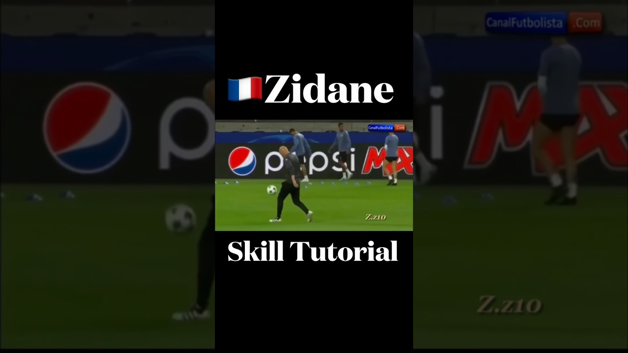 🇫🇷Zidane's Rare Freestyle Skill Tutorial🔥