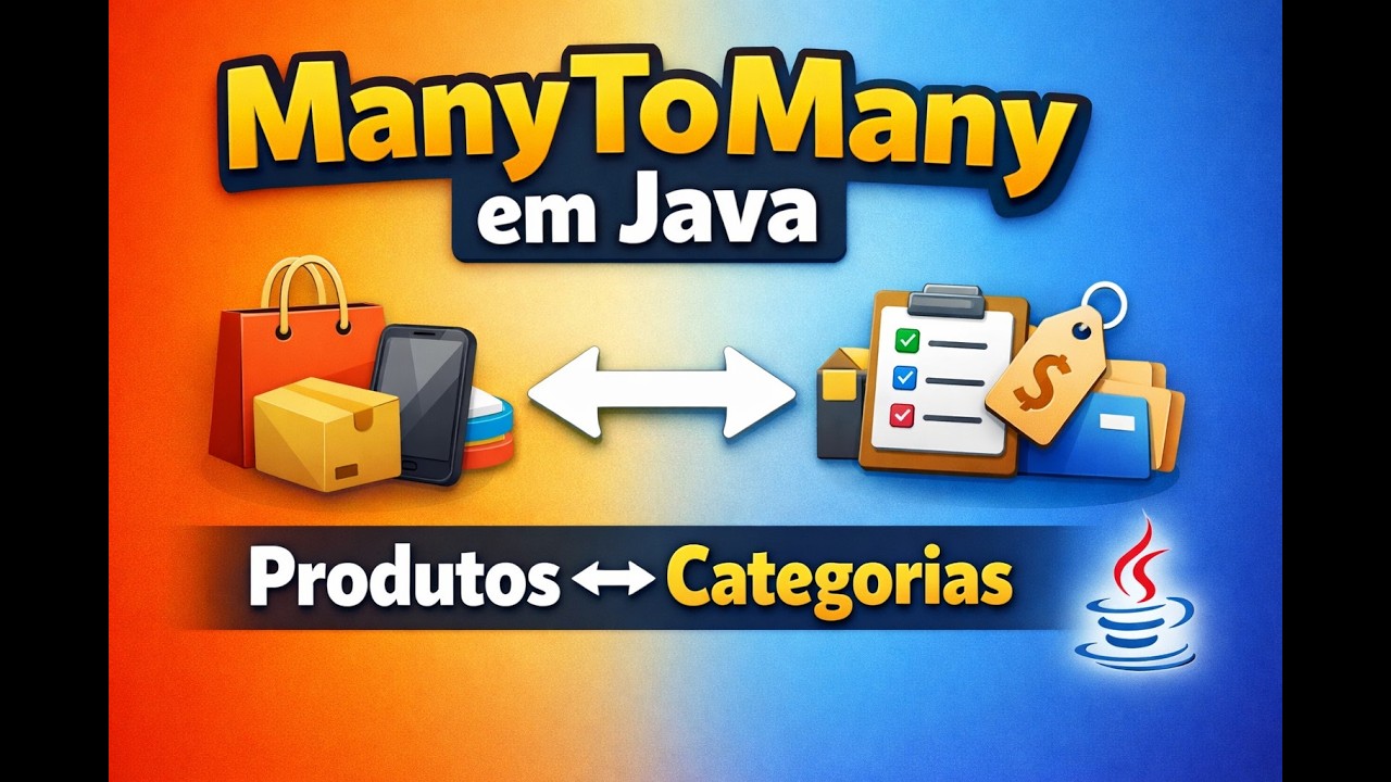 ManyToMany em Java: como conectar Produtos e Categorias sem erro