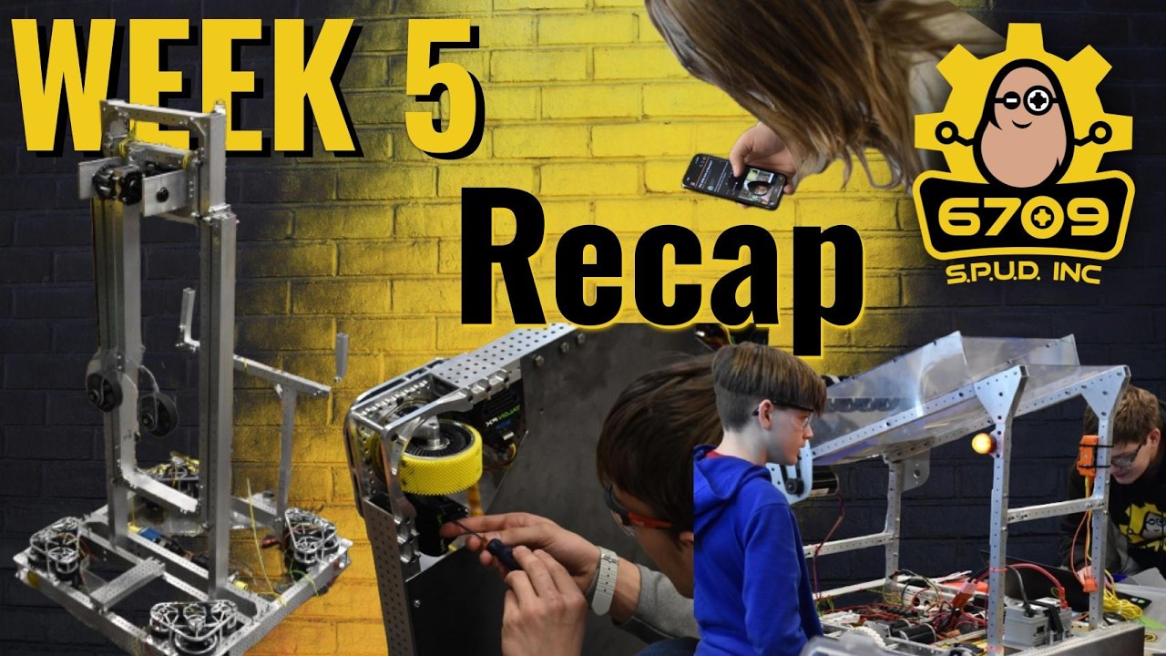 Week 5 Recap | 2025 Reefscape | 6709 S.P.U.D. INC