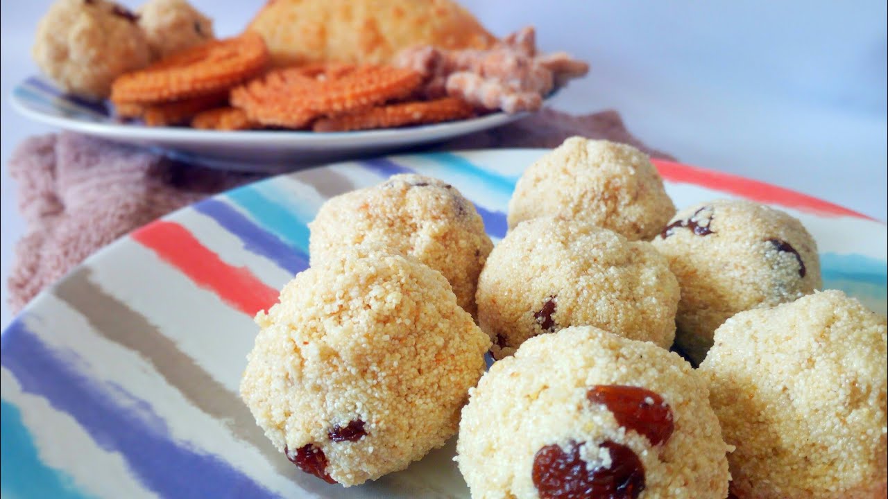 Christmas Kuswar Rawa Laddoo with condensed milk, mangalorean kuswar, Renita Pais