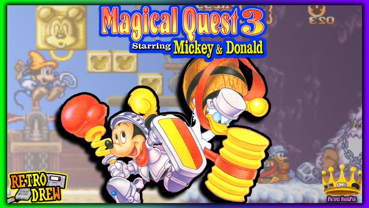 Magical Quest 3: Starring Mickey & Donald (SNES) Worth Importing? - Retro Drew
