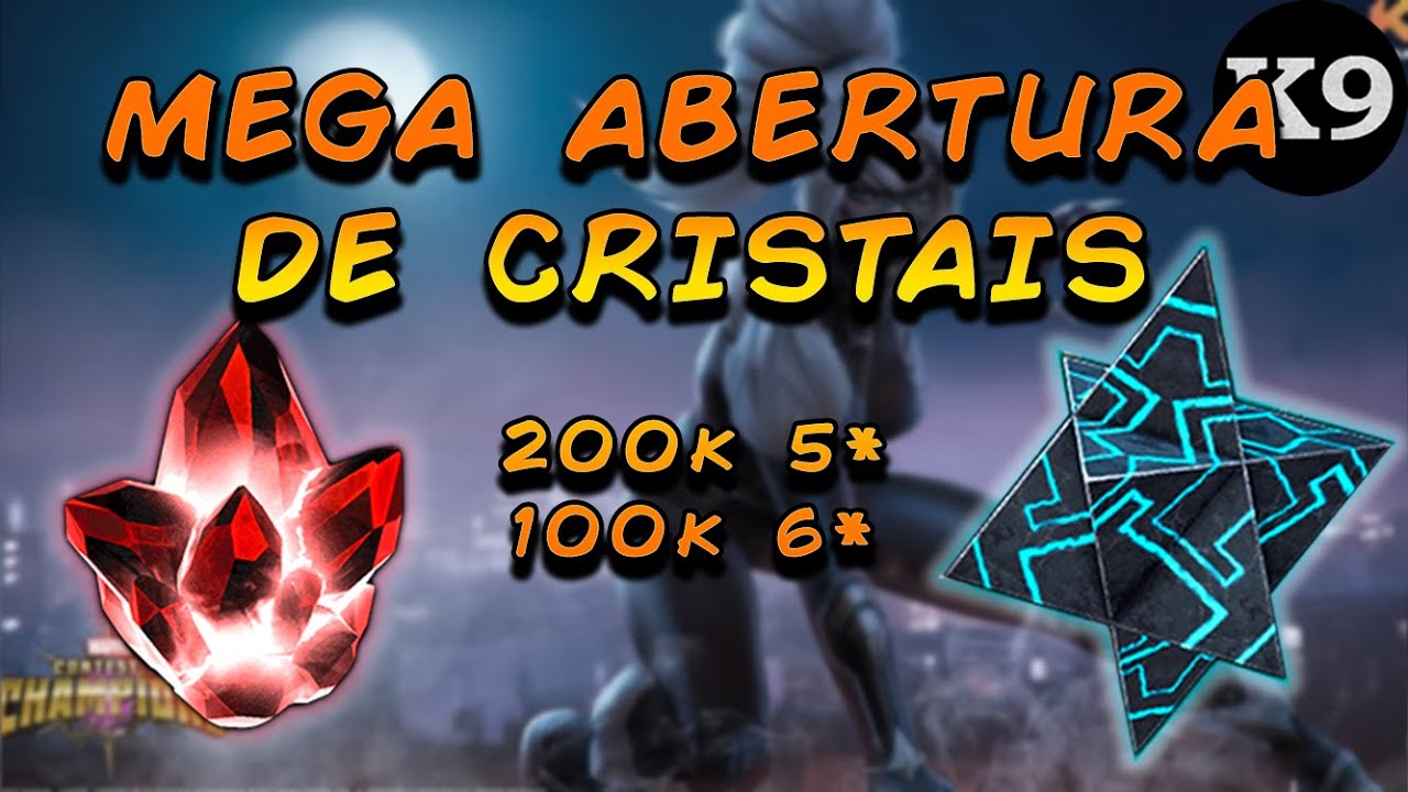 MEGA ABERTURA DE CRISTAIS: Mais de 300k Frag de 5* e 6* - Marvel Torneio de Campeões