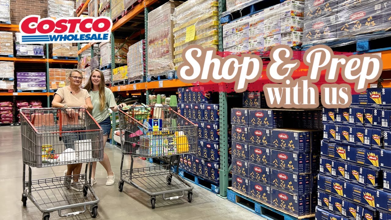 Large Family Grocery Shop | Budget Meal Prep Costco Haul & More