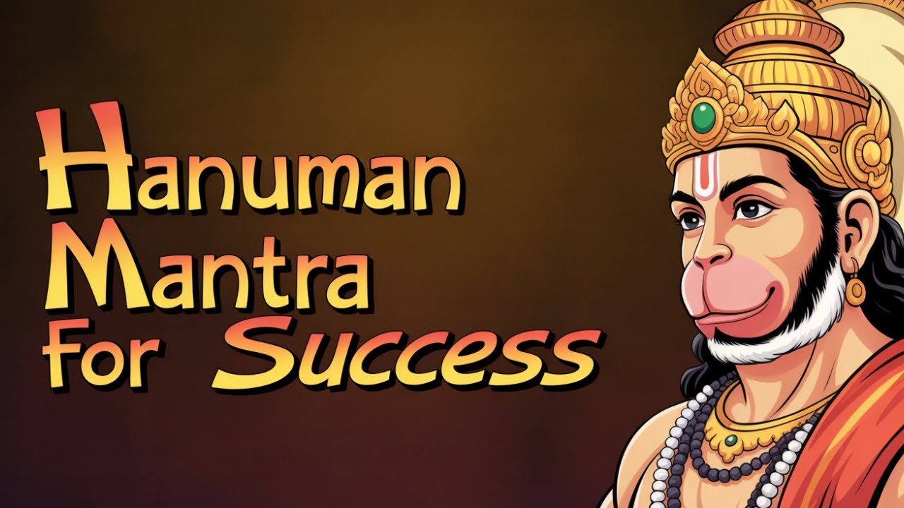 Hanuman Mantra for Success 1008 Times | Chant for Strength, Victory & Divine Protection