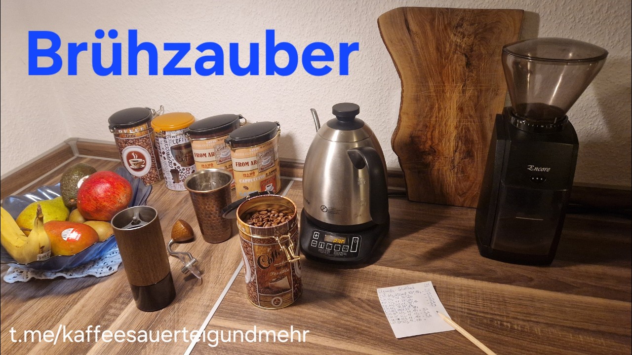 Brühzauber - Die besondere Magie beim Brühen von richtig gutem, frischen Kaffee