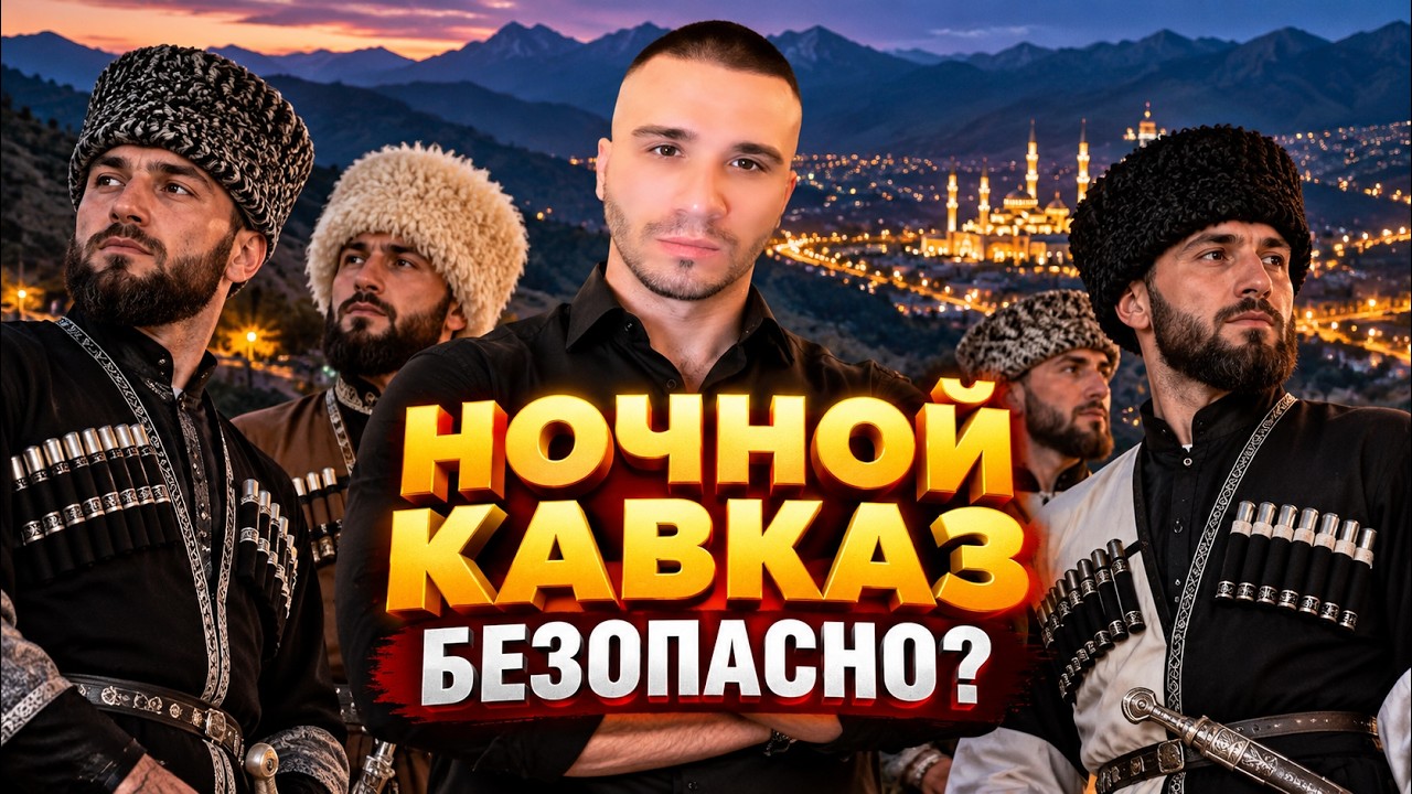 Ночной Северный Кавказ: Чечня, Ингушетия и Северная Осетия. Где опасно, а где безопасно?