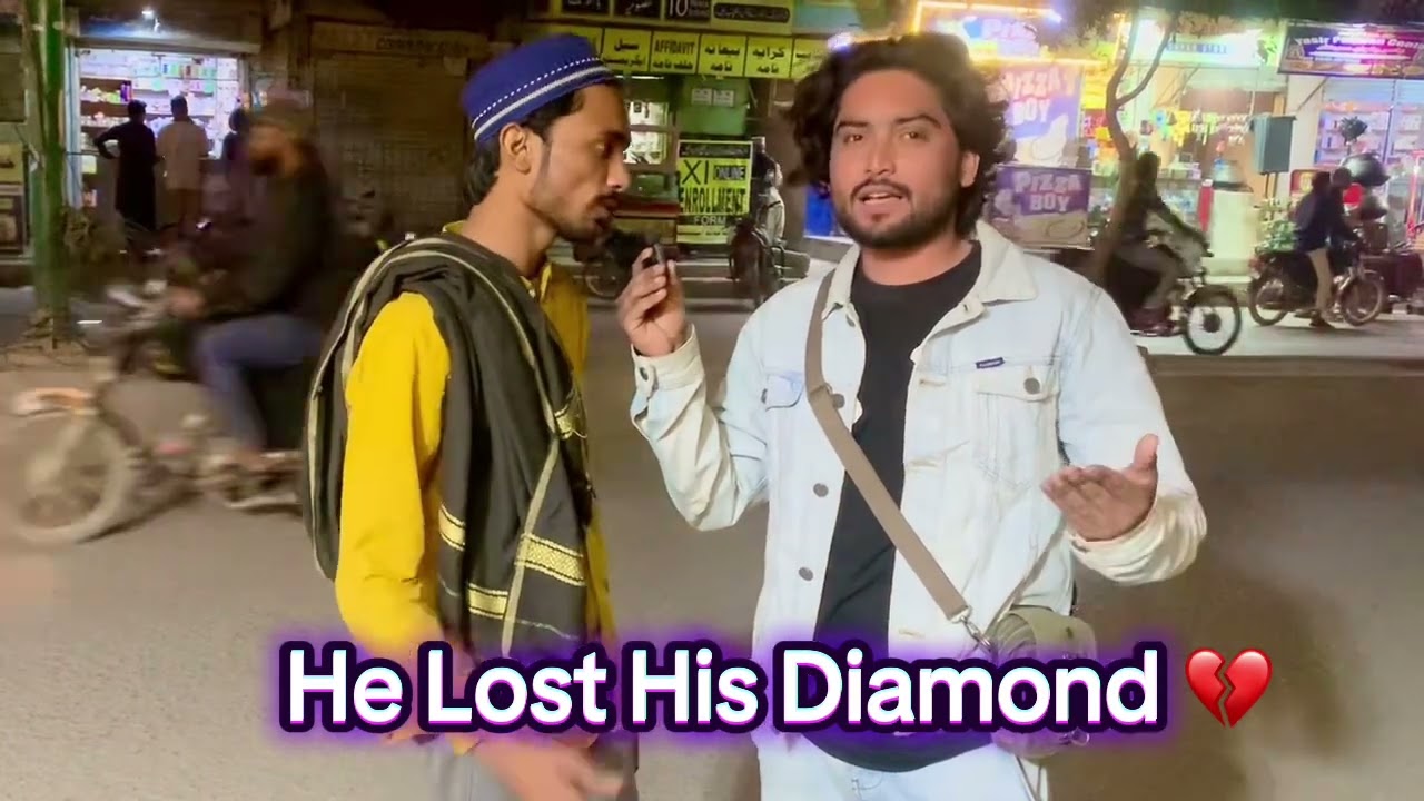 He Lost His Diamond… 💔” 
