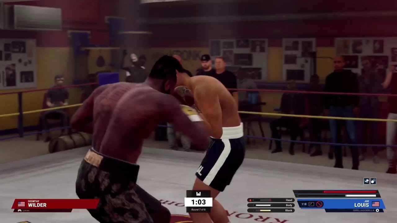PSN Skrillagorrilla undisputed Gameplay vs artofjab