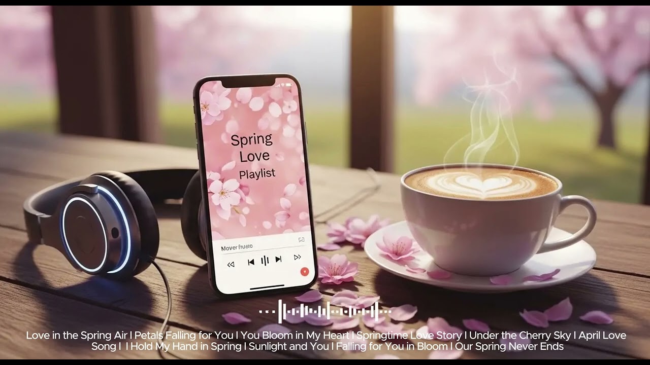 Spring Love Playlist 🌸 Upbeat Romantic Pop for Happy Days & Coffee Vibes