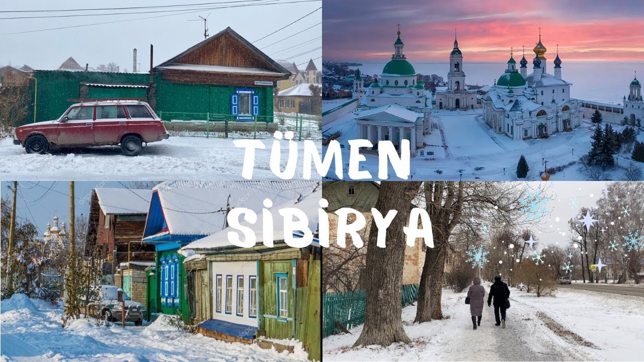 Sibirya'nın En Eski Şehri TÜMEN 🇷🇺  | Trans Sibirya seferi 2. Bölüm