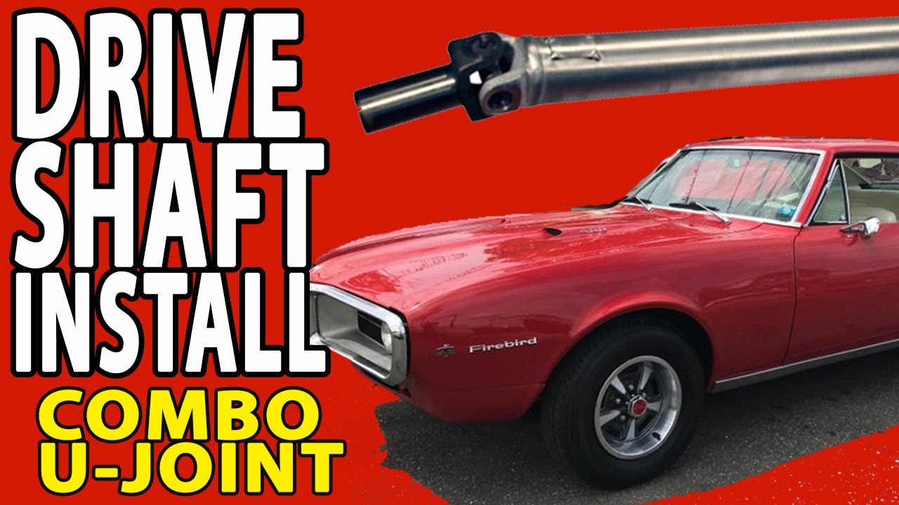 Installing a new and bigger slip yoke combo u joint in a Pontiac TH350 in a 1967 Pontiac Firebird