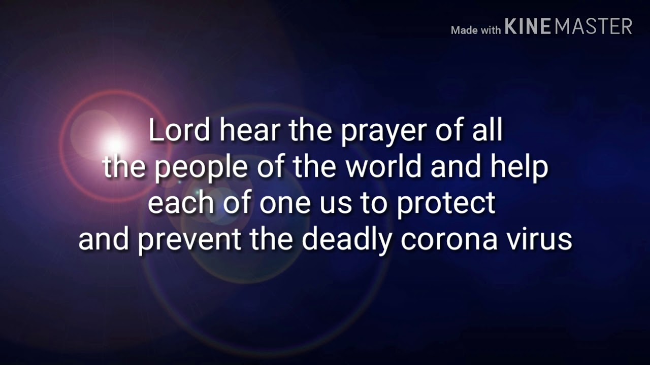 PRAYER FOR CORONA VIRUS🙏🙏🙏🙏