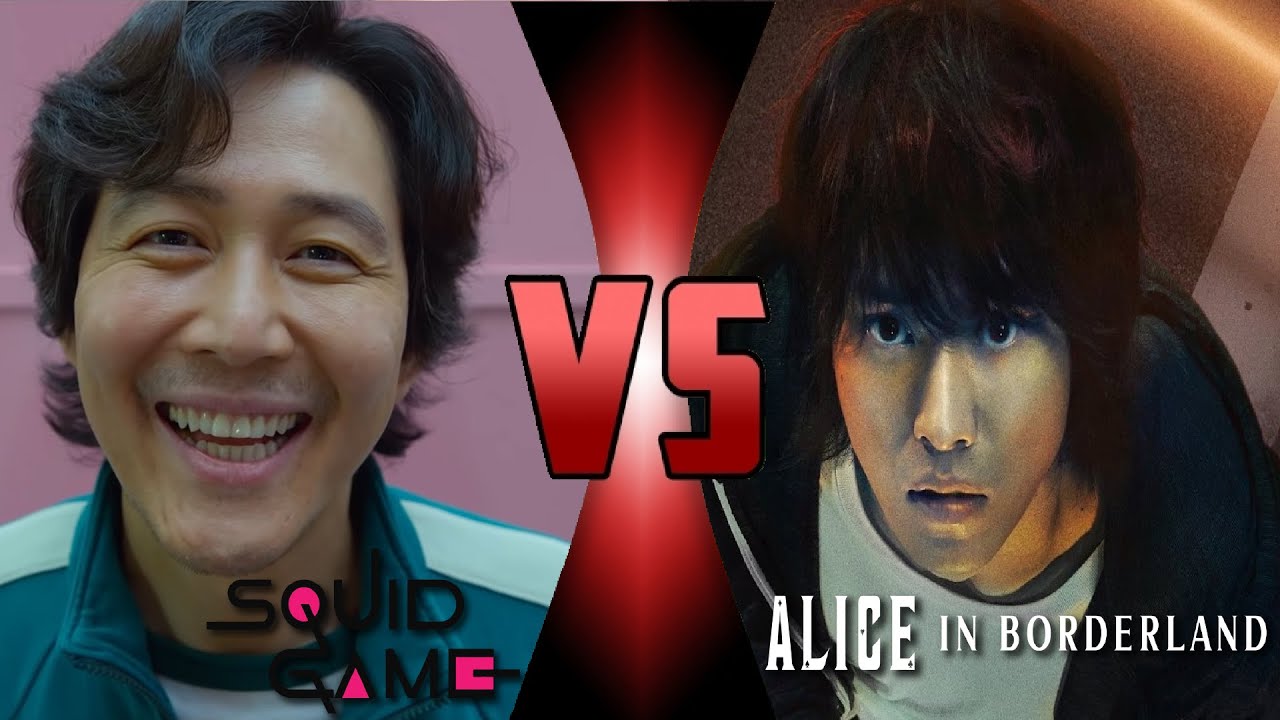 SQUID GAME VS ALICE IN BORDERLAND !!