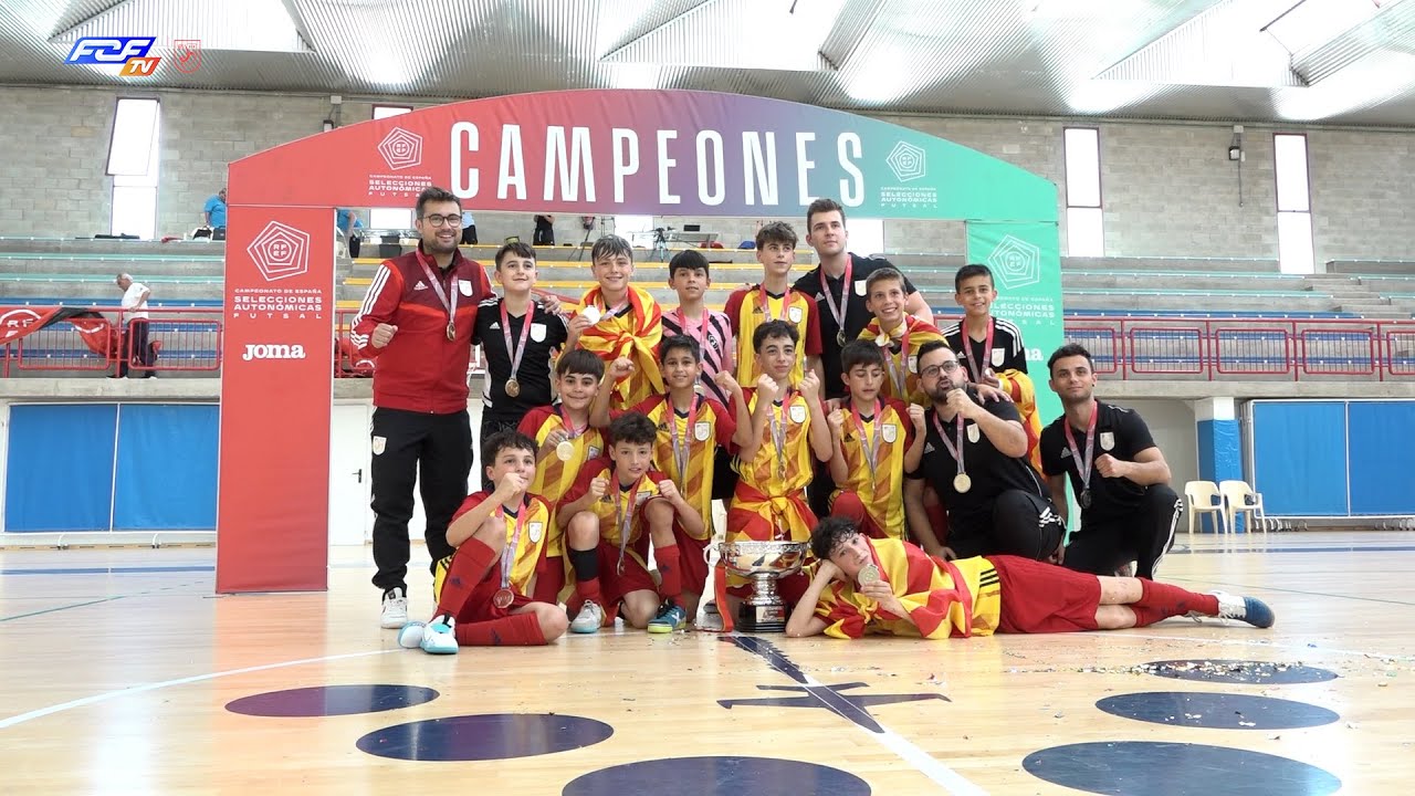 Resum Catalunya Aleví masculí - C. de Madrid (Final Campionat d'Espanya Futbol Sala)