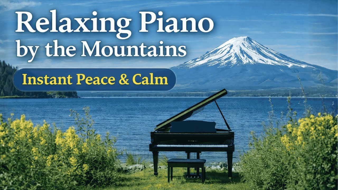 Relaxing Piano by the Mountains 🌿 Instant Piano Calm