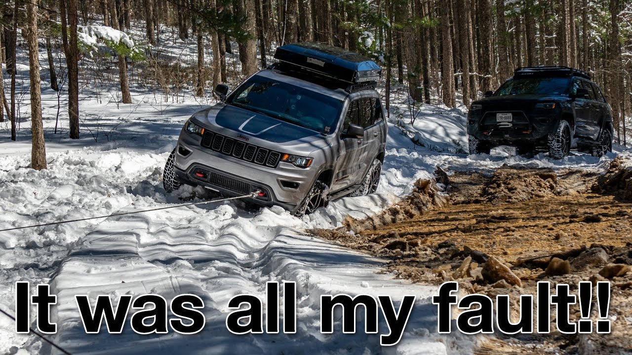 Epic Snow Off Road in the Ouachita National Forest