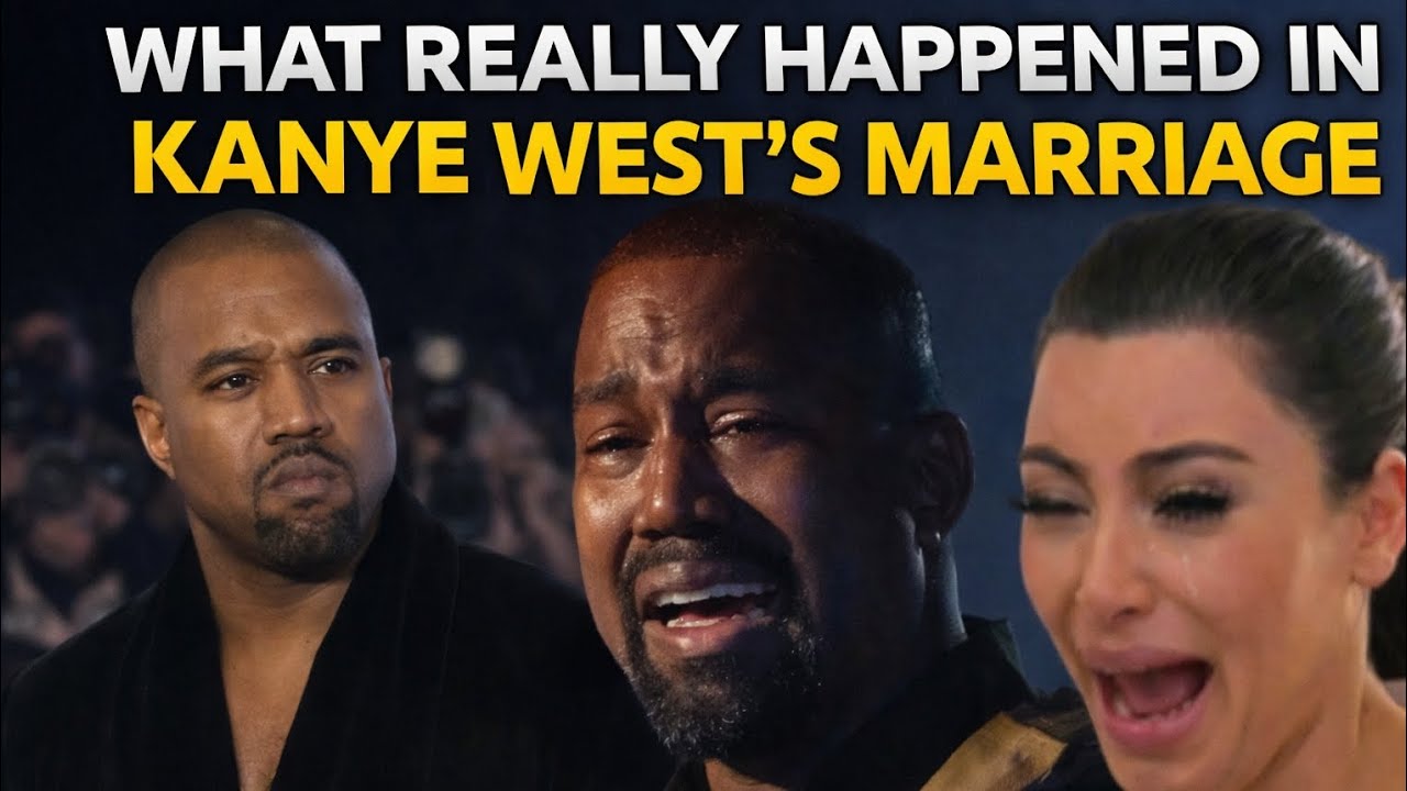 What really happened kanye west and kim kardashian's marriage, this is serious 