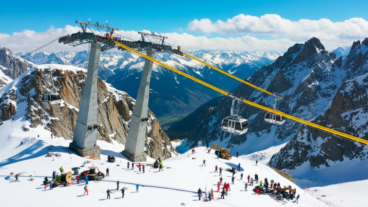 Come Gli Ingegneri Europei Hanno Costruito Le Funivie Pi&ugrave; Ripide Sulle Scogliere Alpine