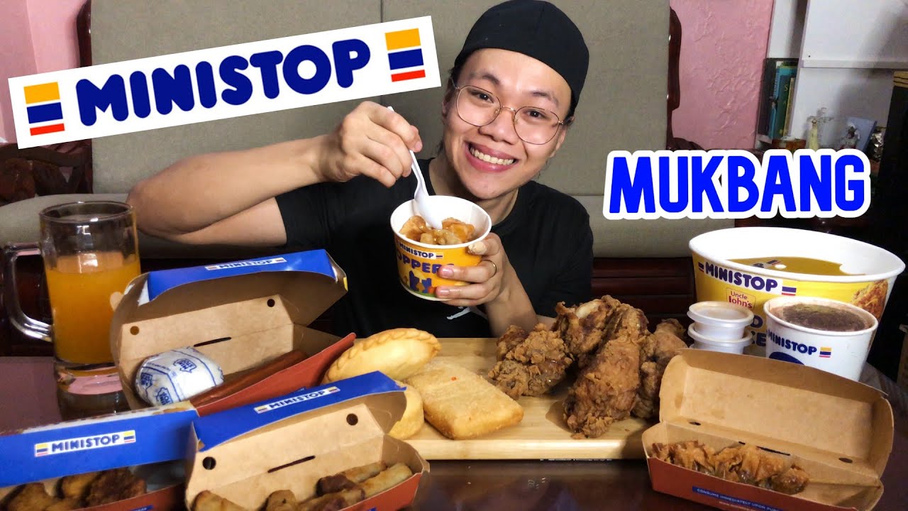 MINISTOP MUKBANG (Fried Chicken, Kariman, Empanada, Rice Meals, Sharks Fin, Shanghai Rolls, Nuggets)