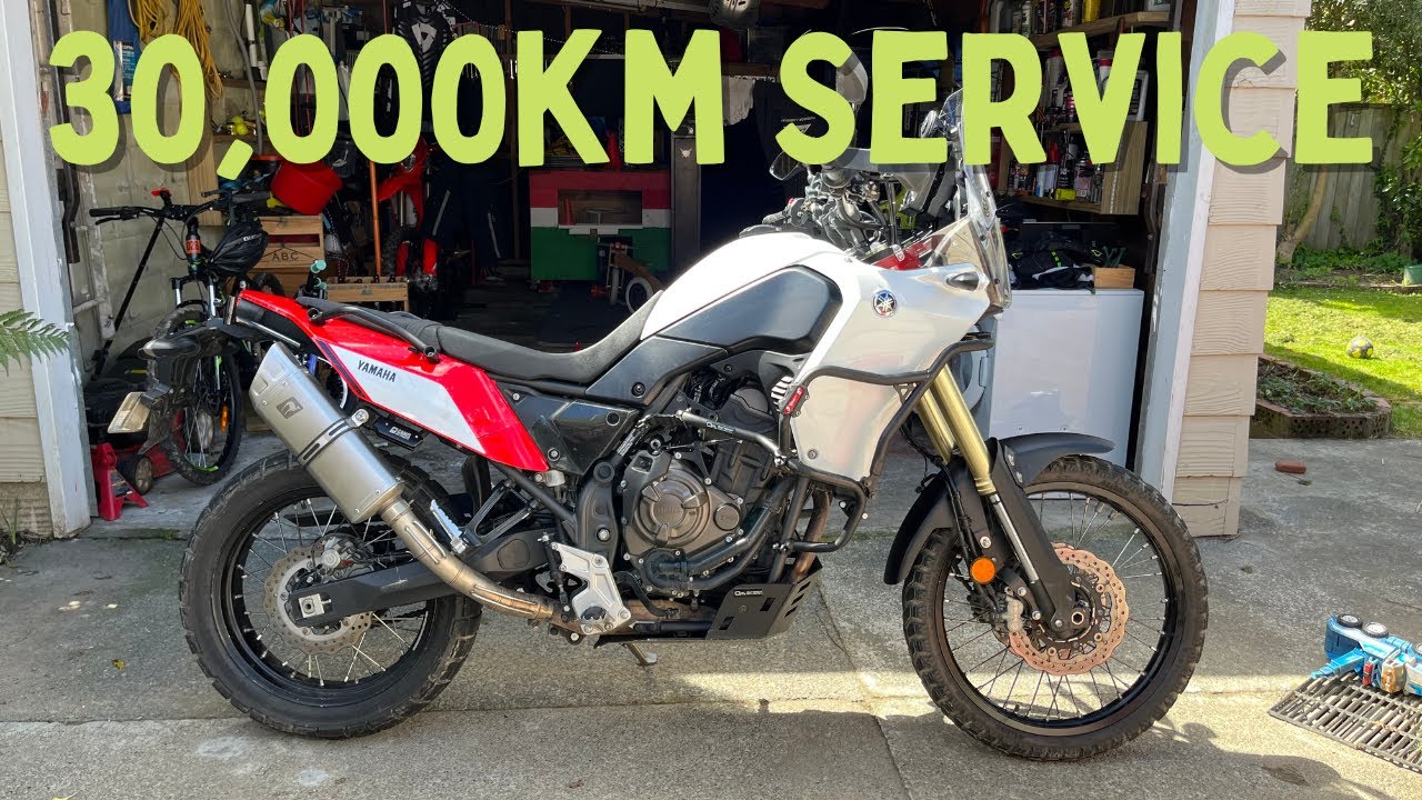 30,000km Service | Yamaha Tenere 700 | Oil and Filter Change | MotoNZ.com