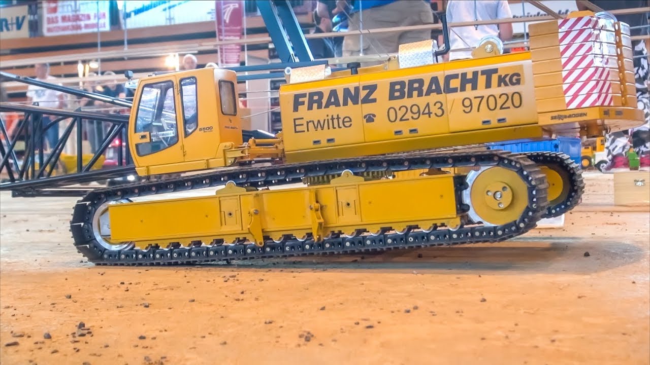 INSANE RC Crane! Trucks! Excavators! Heavy load!