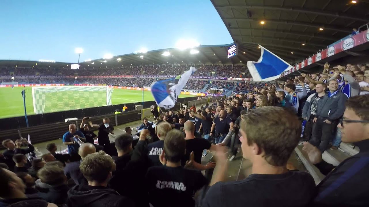 Tribune Zuid - Ultras Genk (Genk - ohl 25/07/15)