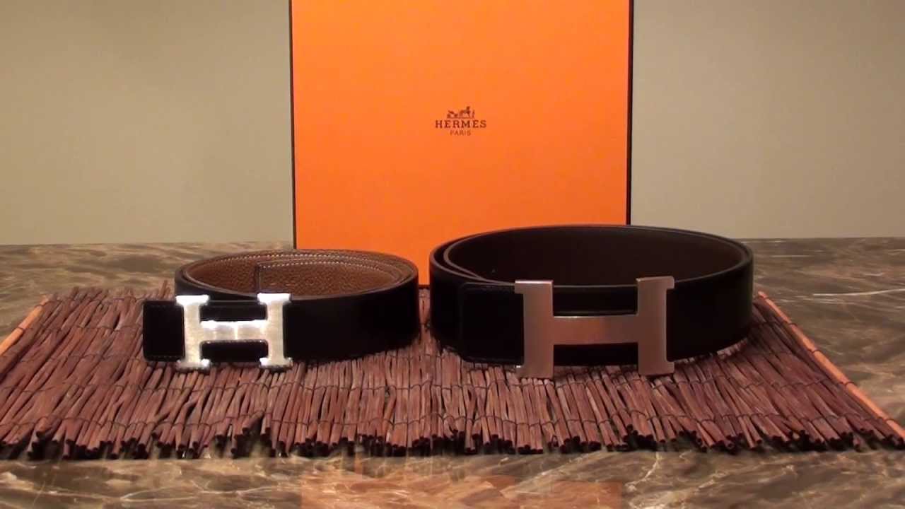 Hermes H Buckle Belt Comparison Overview 42mm vs 32mm Large vs Medium Constance