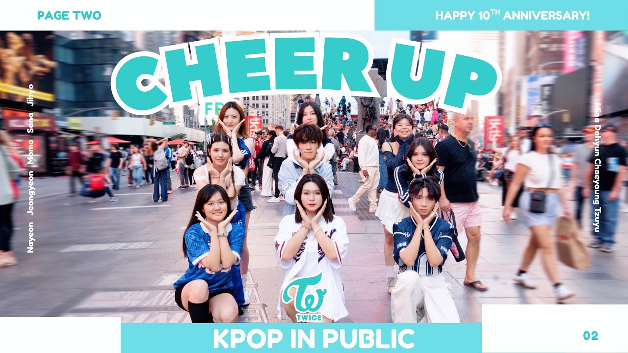 [KPOP IN PUBLIC NYC | ONE TAKE] TWICE (트와이스) - 'CHEER UP' | Full Dance Cover