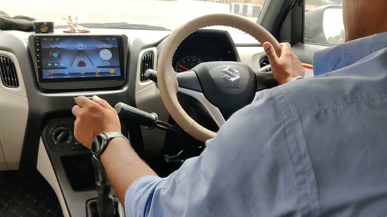 WAGON R Manual CNG Modification For Both Leg Disability ! City Clutch And Brake Accelerator..