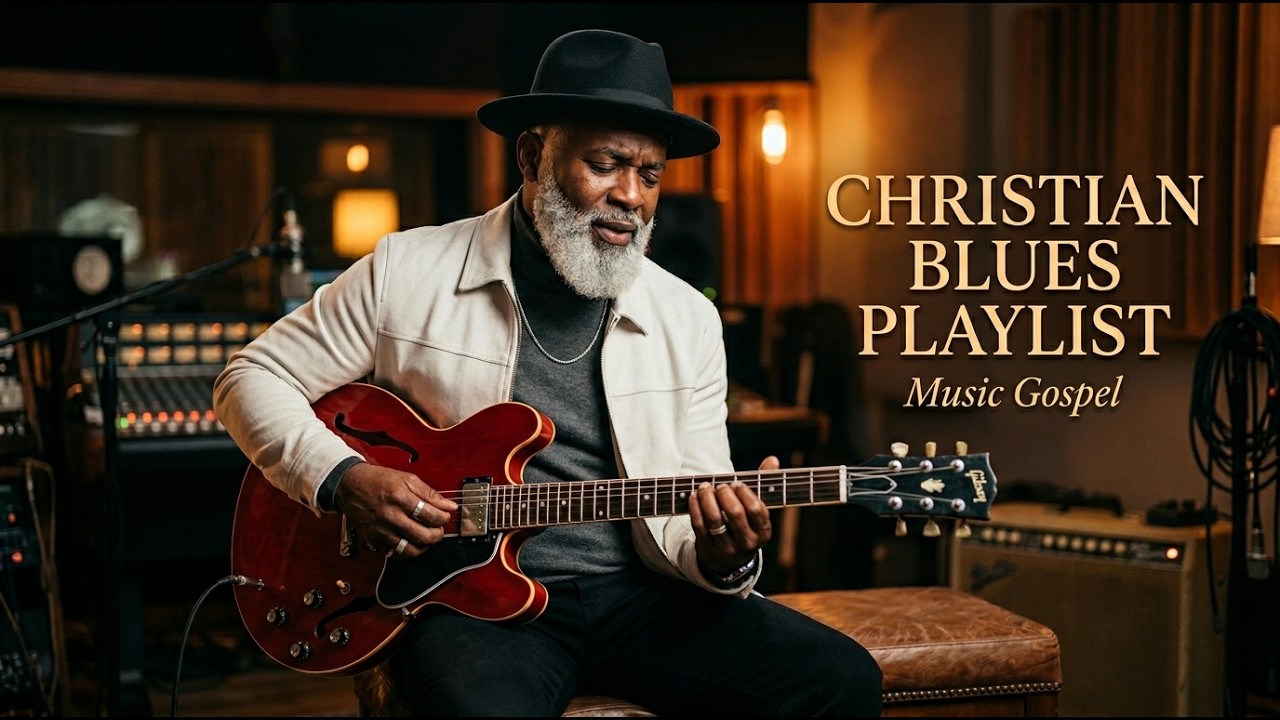 Deep Gospel Blues That Heals the Soul 🎸 | Relaxing Christian Worship & Prayer Music