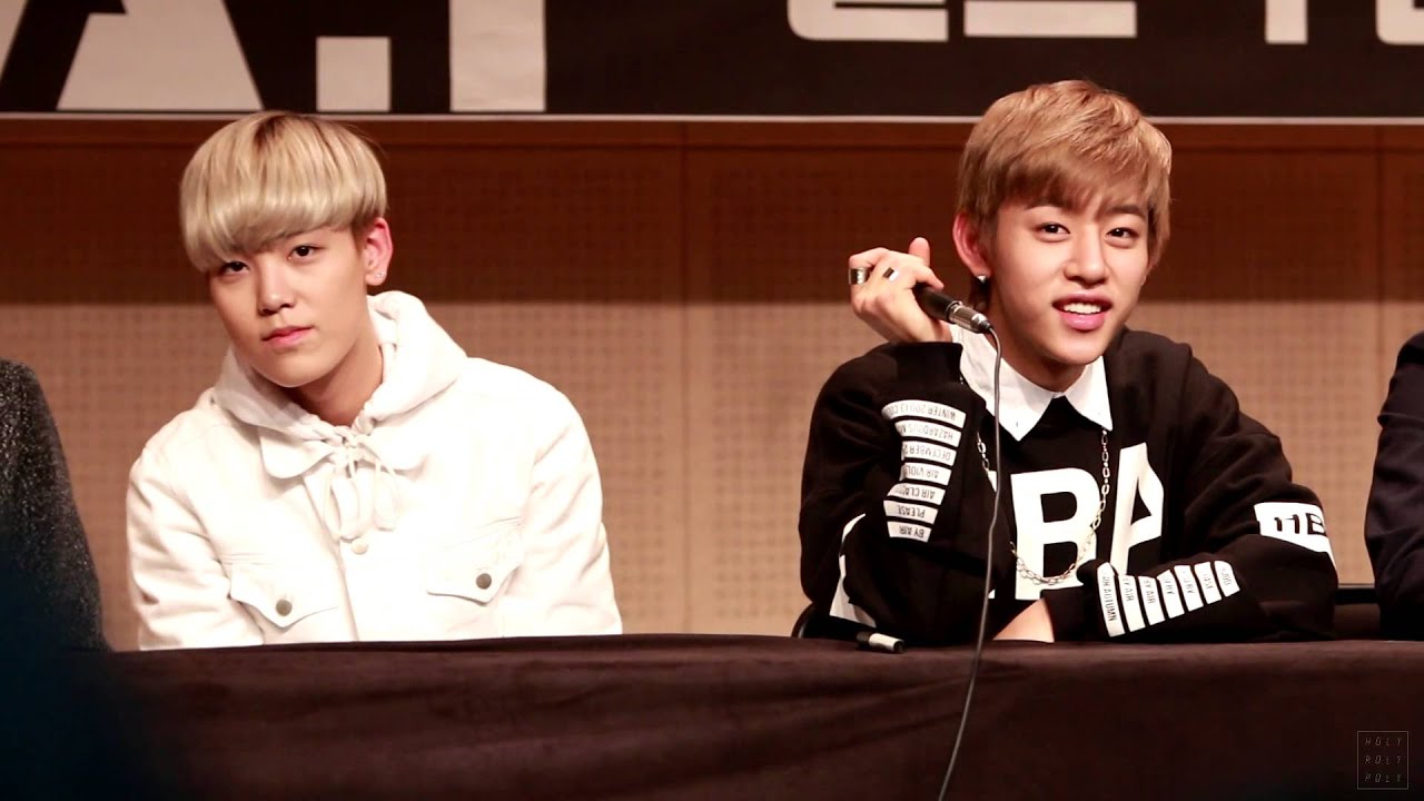 140323 B.A.P 용인 팬싸인회 / 귀여운 아가가 제일 좋아하는 형은? (대현&젤로 FOCUS)