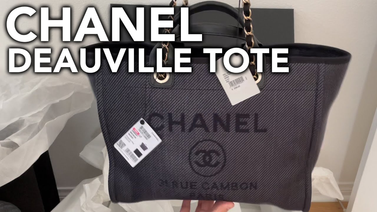 샤넬 도빌토트 | 도빌백 | CHANEL DEAUVILLE TOTE UNBOXING