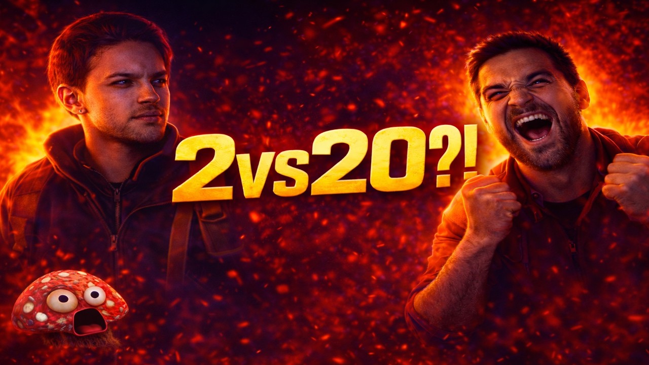2vs20… ARC Raiders | WE SURVIVED | 20 KNOCKS | 😱 🍄