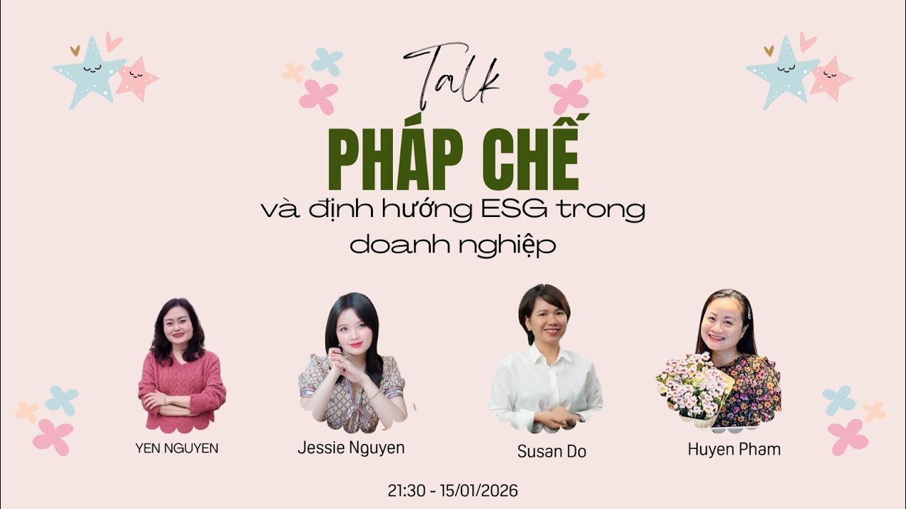 PHÁP CHẾ và định hường ESG trong doanh nghiệp