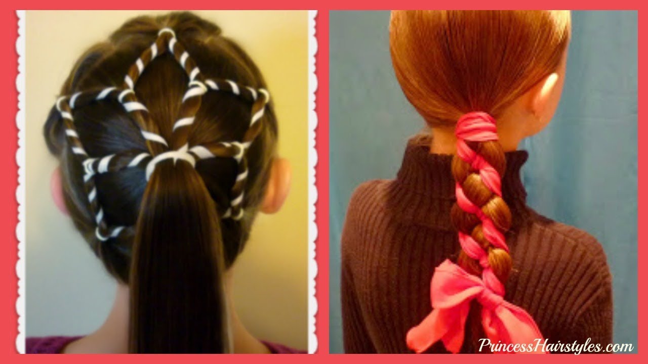 Snowflake and Candy Cane Hairstyles! Transform Your Hair For The Holidays!