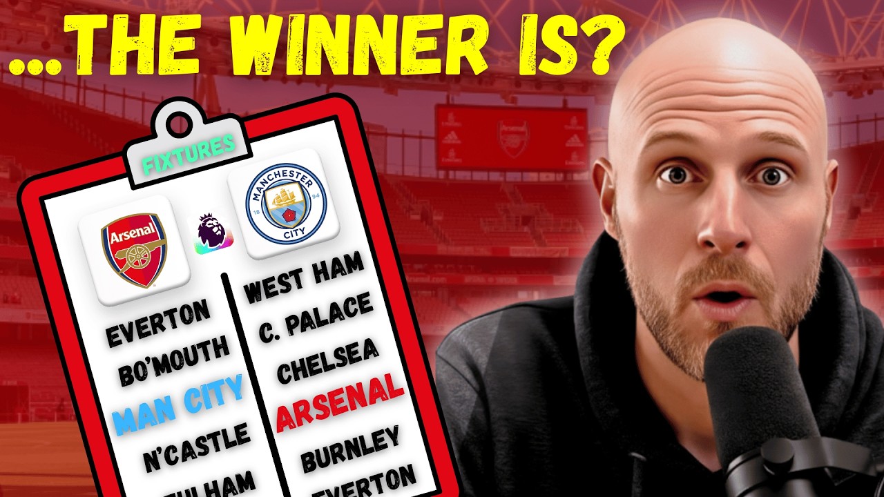 Who WINS the Premier League? 🏆 Arsenal & Man City Final Predictions!