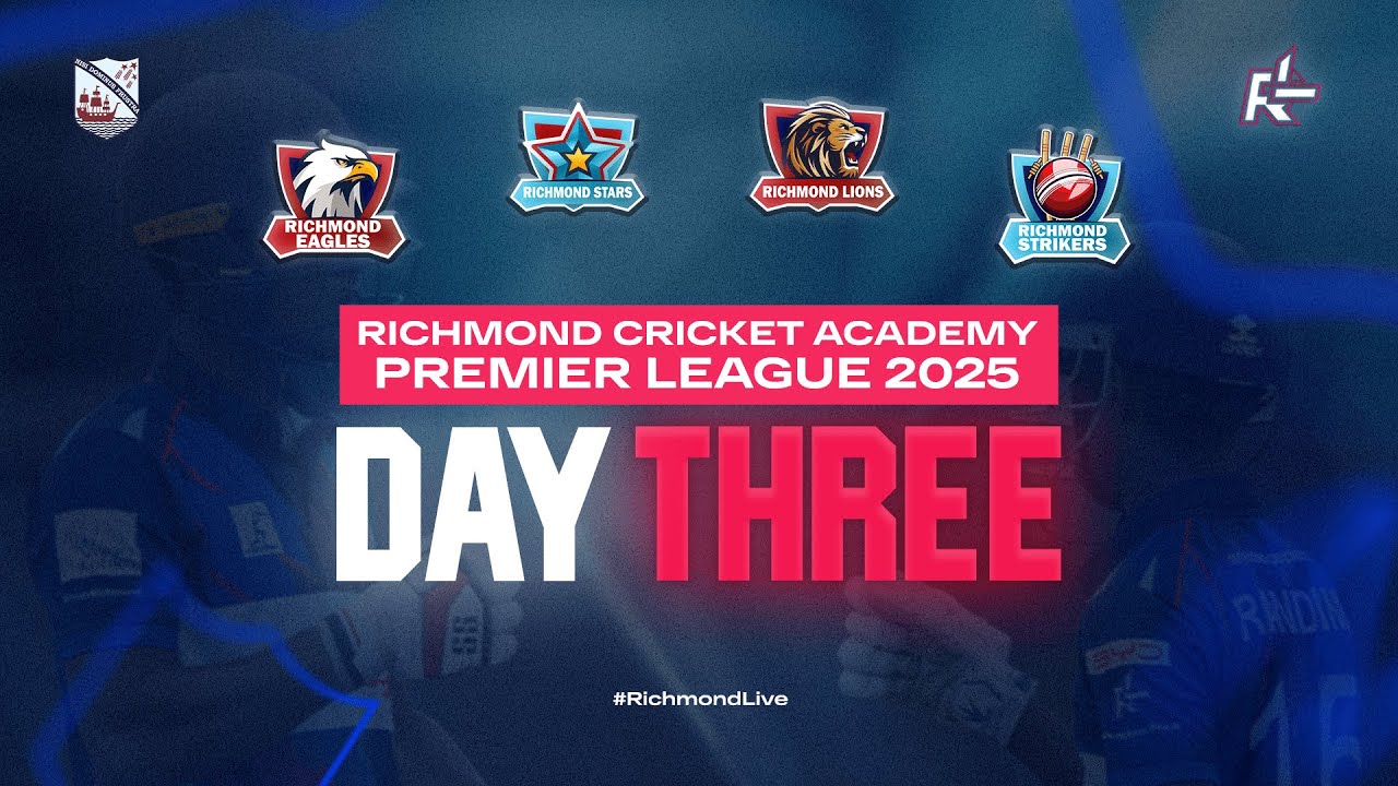 🔴  Richmond Cricket Academy Premier League 2025 | Day 03