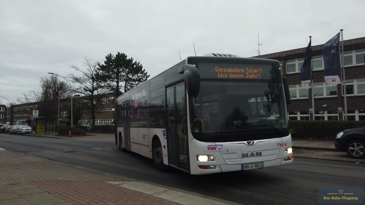 Busverkehr am Busbetriebshof VHH in Schenefeld / Hamburg
