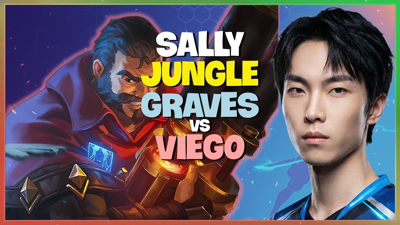 Sally Masterclass Challenger Jungle Pathing and Graves Mechanics Engsub