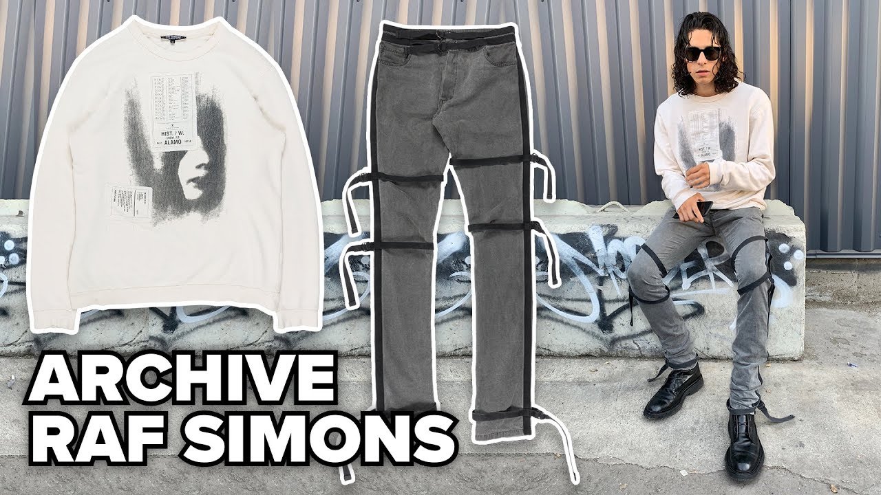 ARCHIVE RAF SIMONS GRAIL PICKUPS
