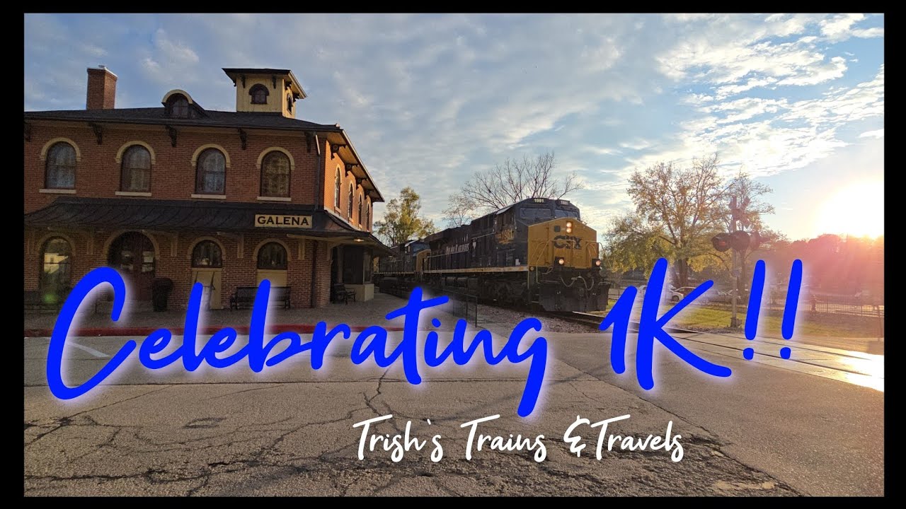 @Trishs.Trains.Travels 1K Compilation! #fypyoutube #railfanning #trains #1000subscriber #1k 