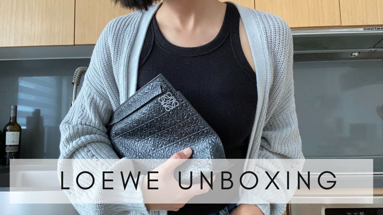 LOEWE UNBOXING | HARD TO FIND T POUCH & FIRST IMPRESSIONS