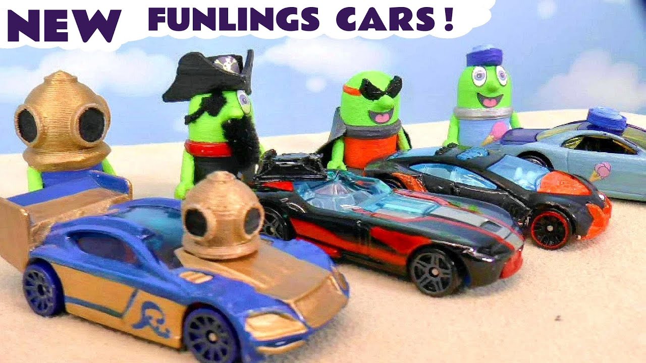 New Funling Toy Car Stories with the Funlings