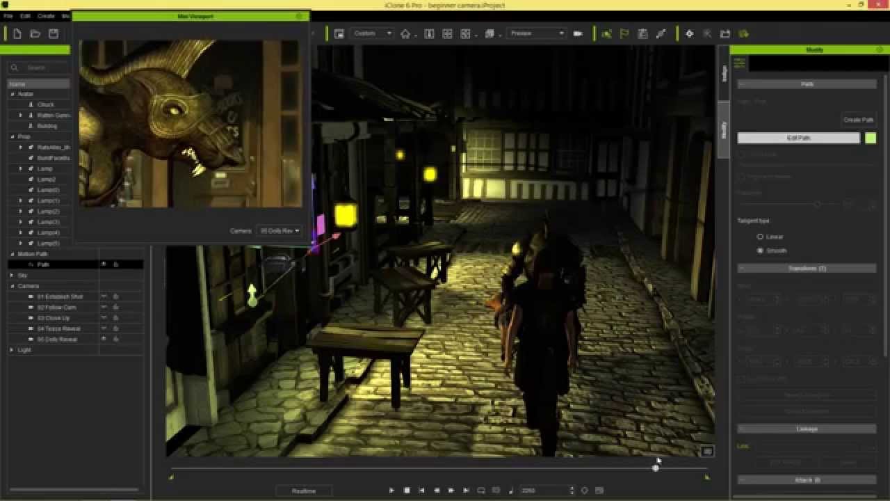 iClone Beginner's Guide: Basic Camerawork