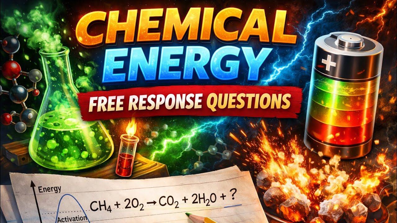 CHEMICAL ENERGY | FREE RESPONSE QUESTIONS | ADVANCED PLACEMENT CHEMISTRY 
